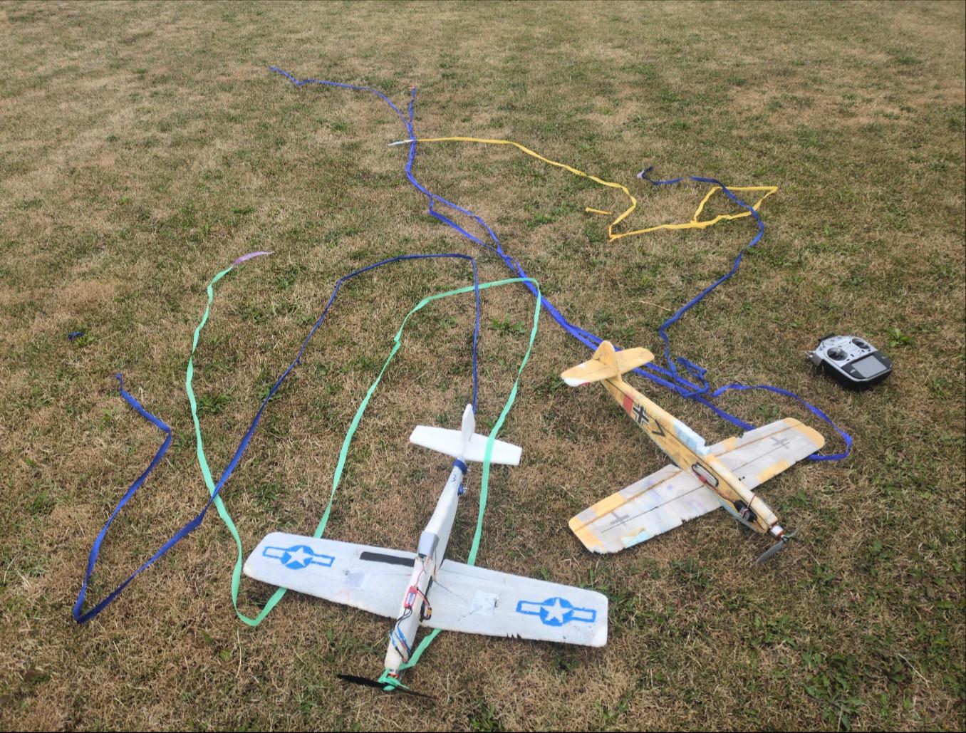 Návrat letounů po boji